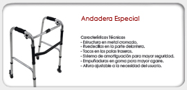 Andadera Especial