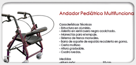 Andador Pediátrico Multifuncional