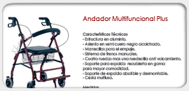 Andador Multifuncional Plus