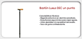 Bastón Luxus 05C un punto