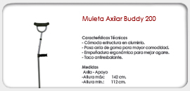 Muleta Axilar Buddy 200