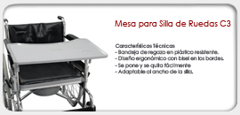 Mesa para Sillas de Ruedas