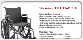 Silla Adulto Estandar Plus