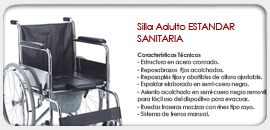 Silla Adulto Estandar Sanitaria