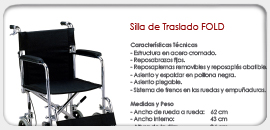 Silla de Traslado FOLD