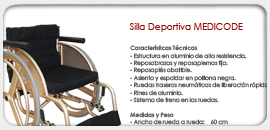 Silla Deportiva MEDICODE