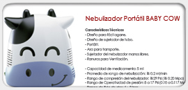 Nebulizador Portátil Pediátrico BABY COW