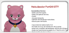 Nebulizador Portátil Pediátrico KITTY