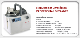 Nebulizador Ultrasónico PROFESIONAL MEGANEB 